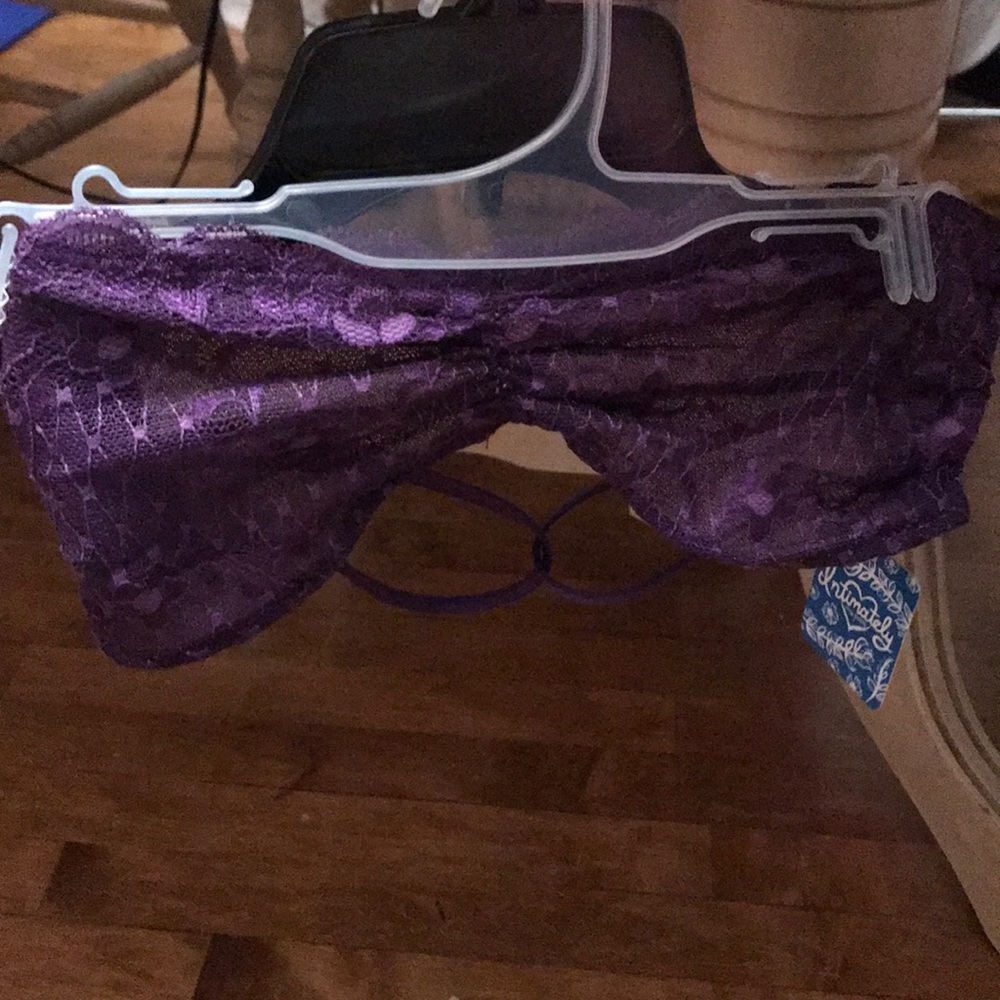 Free People purple bralette